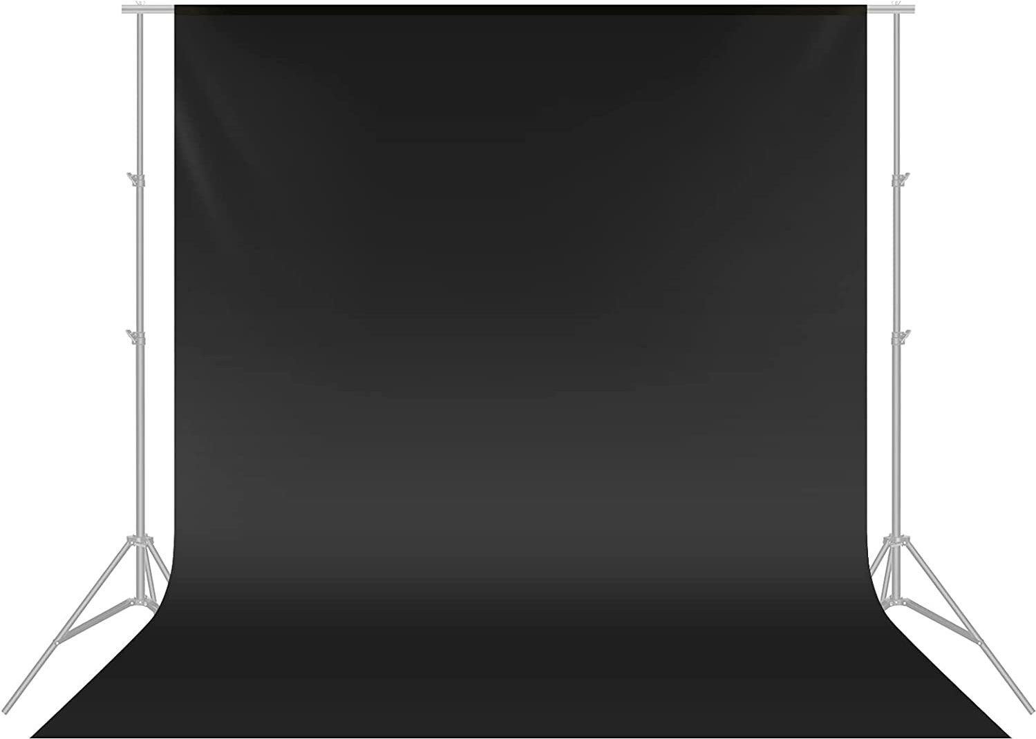 Cam cart 4Ftx8Ft Heavy Black 200GSM NON Transparent Backdrop Background For Studio Reflector-picture-28