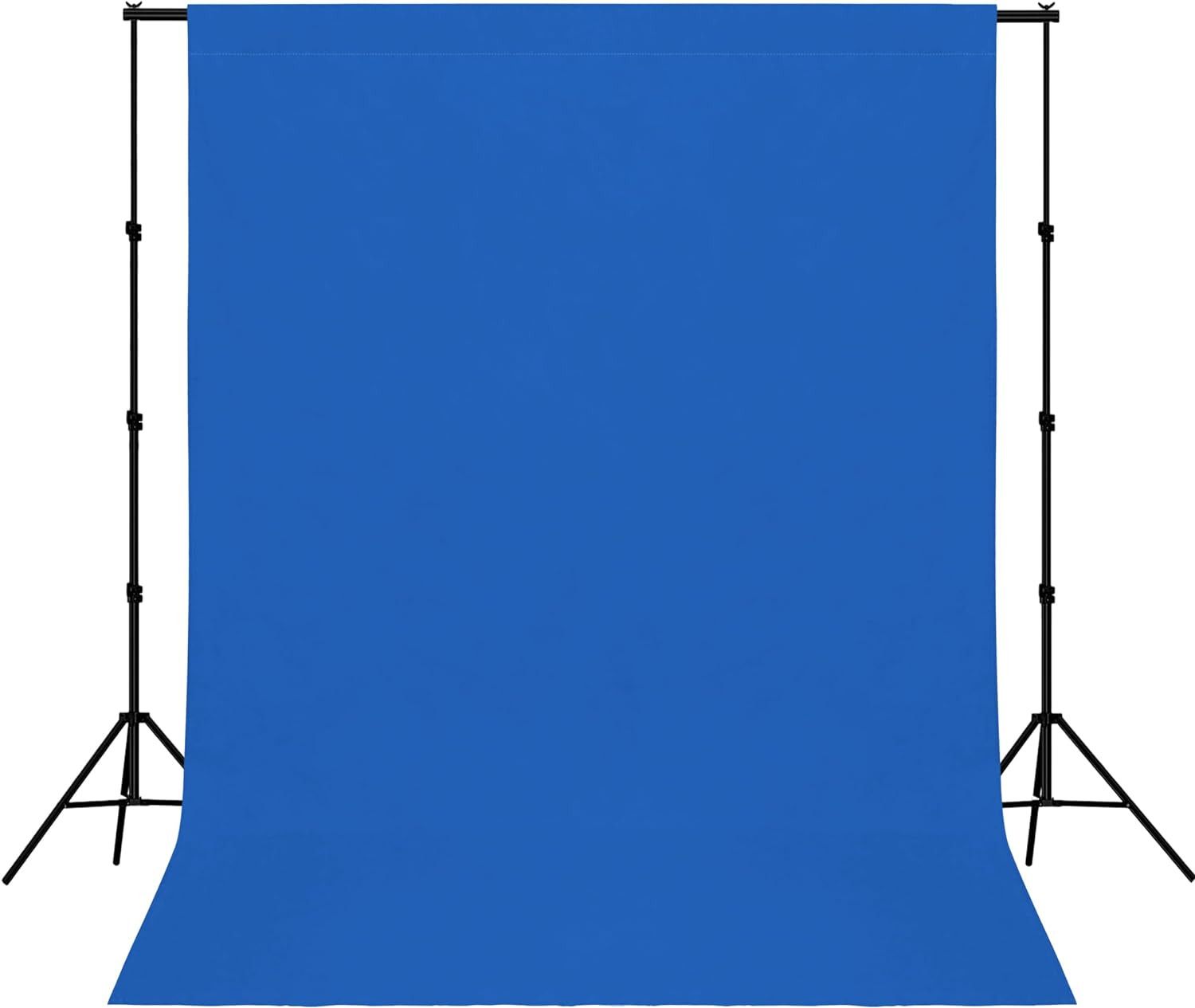 Vistook 8X12 Ft Blue Screen Backdrop with 9x9ft Backdrop Stand, Stand Kit And Carry Bag Reflector-image-29