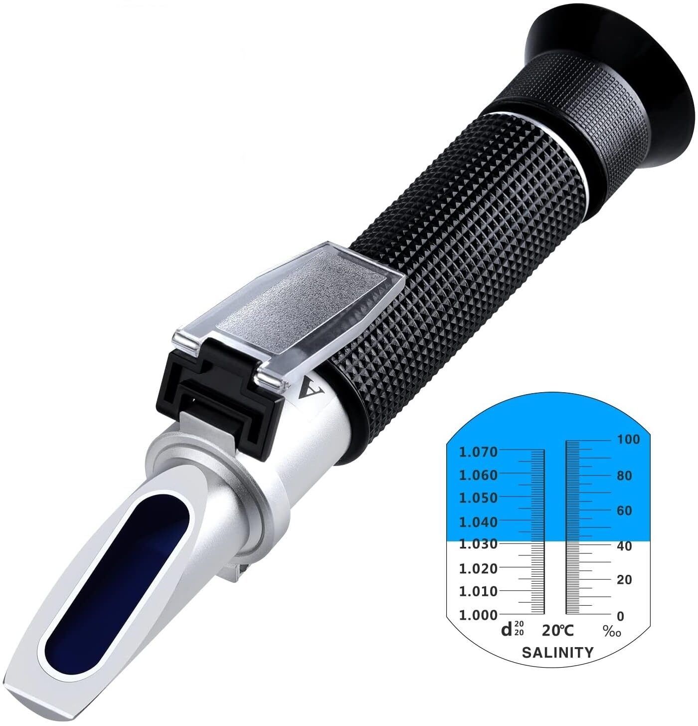 real instruments 0–100‰ Salinity Refractometer with Automatic Temperature Compensation Manual Laboratory Refractometer-picture-14