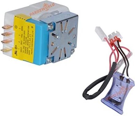 vmbutani Defrost Timer & Bimetal Suitable for Double Door Refrigerators Refrigerator Compressor-picture-12