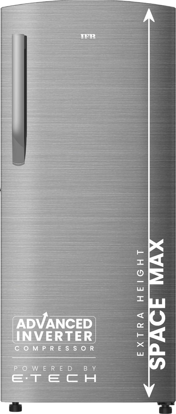 197 L Direct Cool Single Door 5 Star Refrigeratorwith Powered by E-Tech, with Extraordinary Storage, Advanced Inverter Compressor