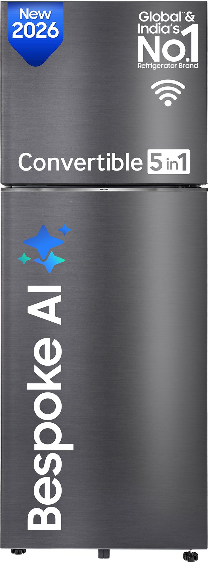 396 L Frost Free Double Door 3 Star Refrigerator-image-6