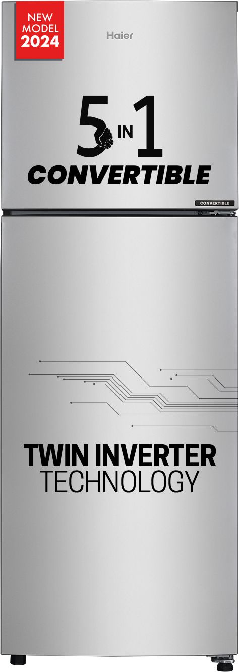 240 L Frost Free Double Door Top Mount 3 Star Convertible Refrigeratorwith Convertible 5 in 1Turbo Icing