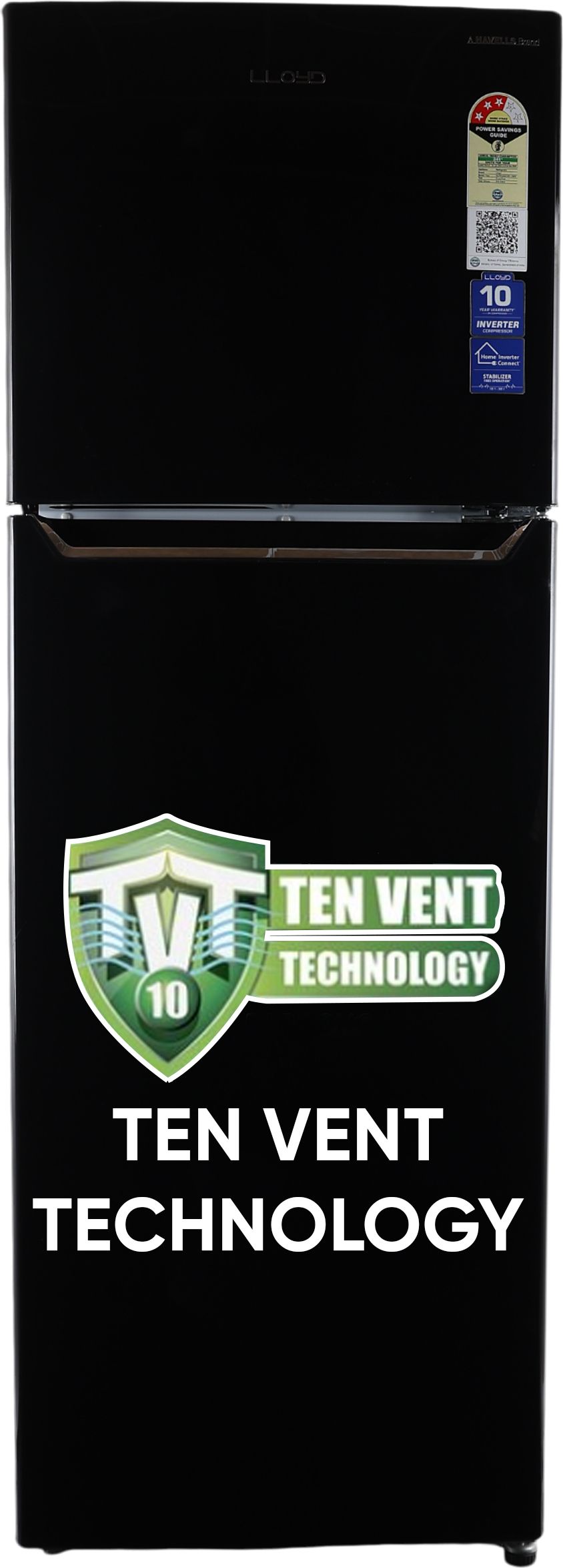 lloyd by havells 310 L Frost Free Double Door 3 Star Convertible Refrigeratorwith with Inverter Technology, Ten Vent Technology, Movable Twist Ice Tray, Fleximax Design-picture-31