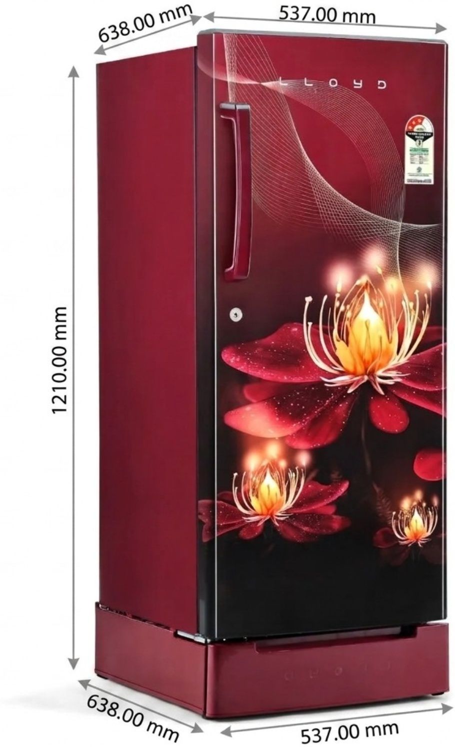 185 L Direct Cool Single Door 3 Star Refrigerator-image-30
