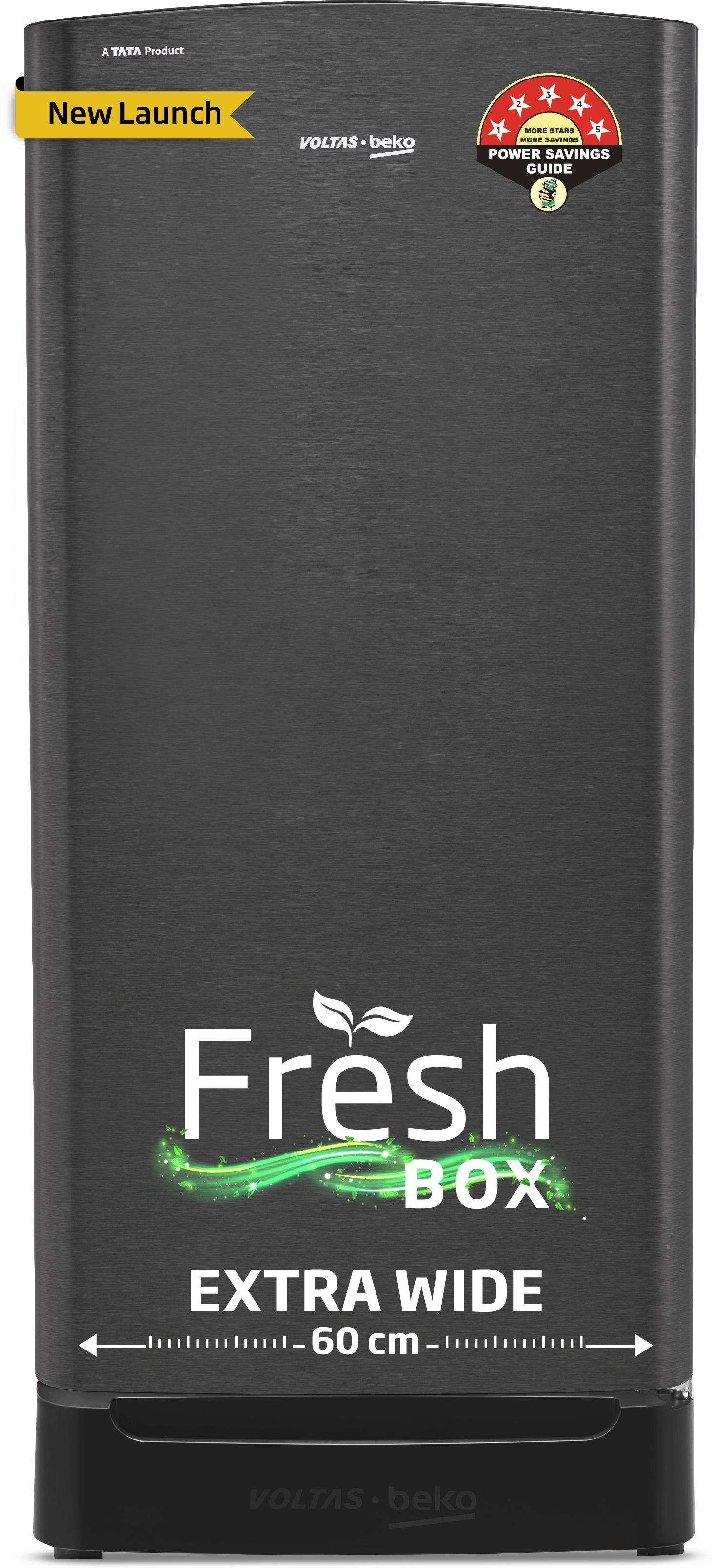 183 L Direct Cool Single Door 5 Star Refrigerator with Base Drawer