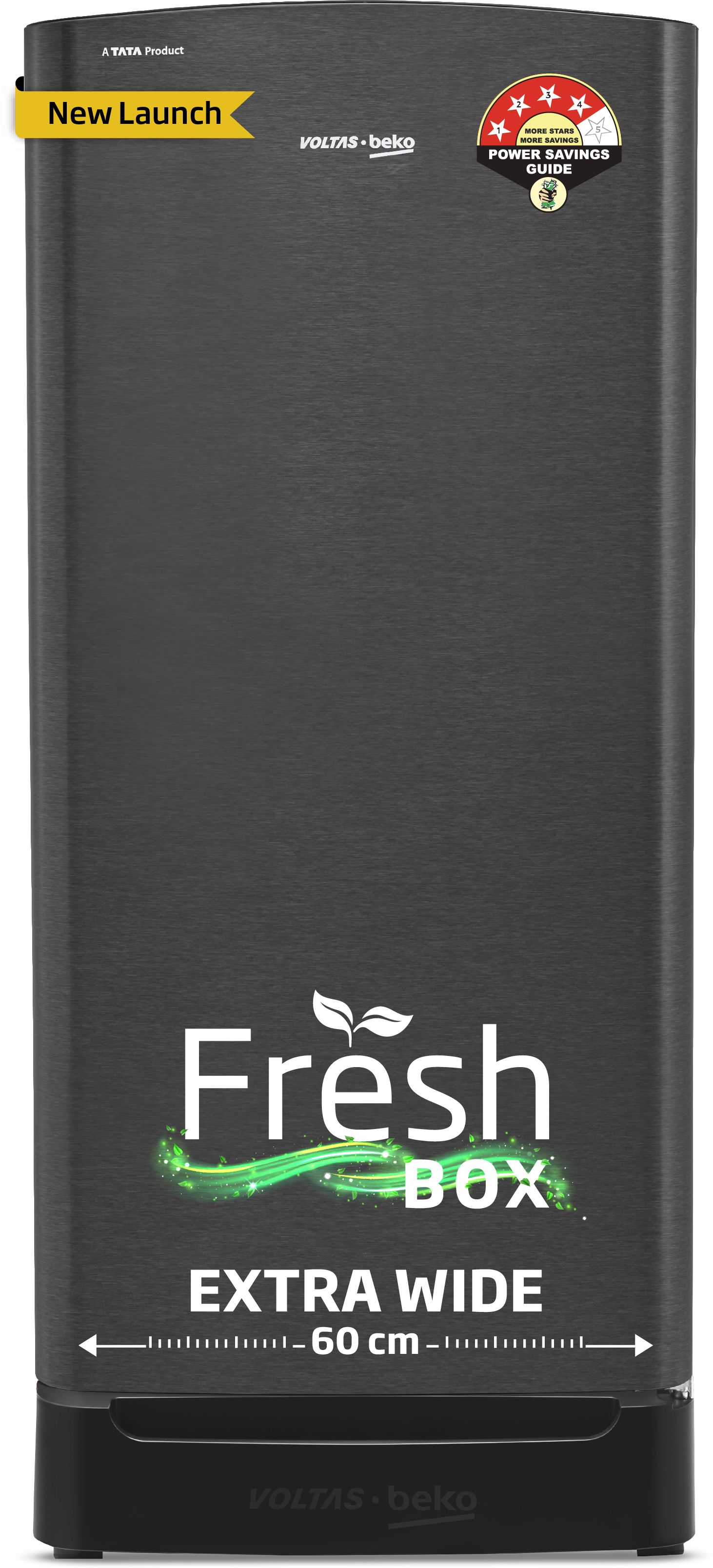 183 L Direct Cool Single Door 4 Star Refrigerator with Base Drawer