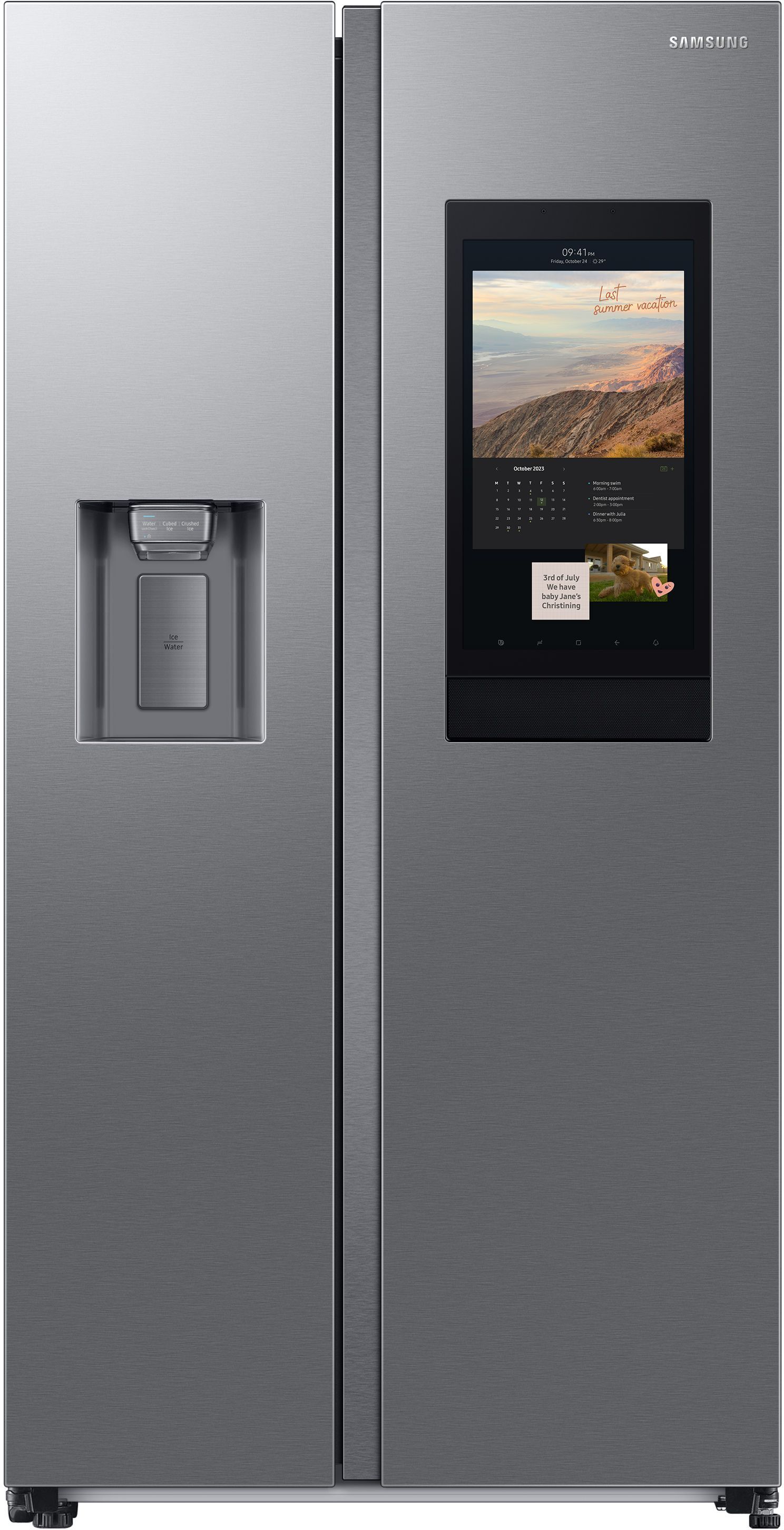 615 L Direct Cool Side by Side 3 Star Refrigerator