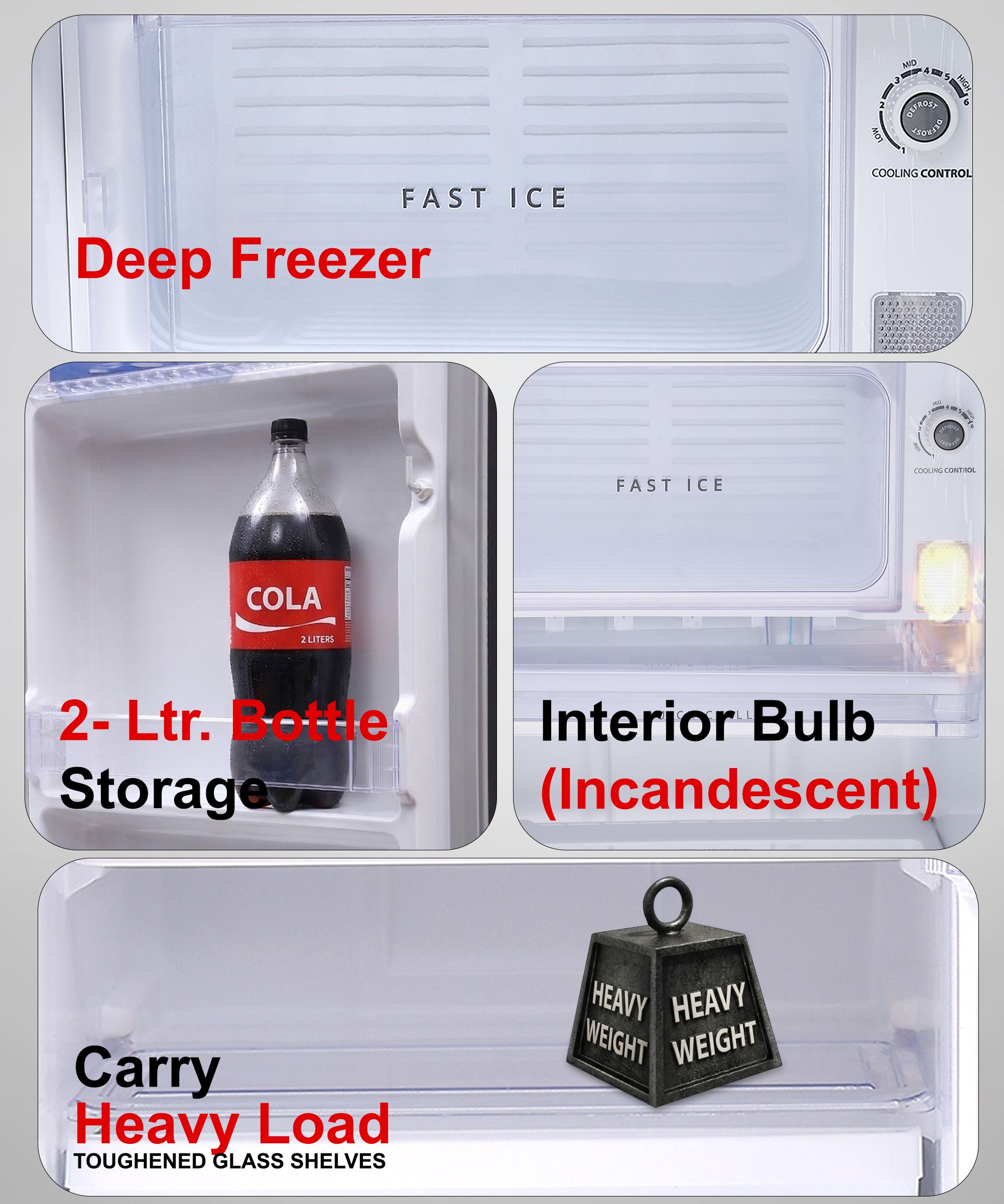 180 L Direct Cool Single Door 1 Star Refrigerator-image-13