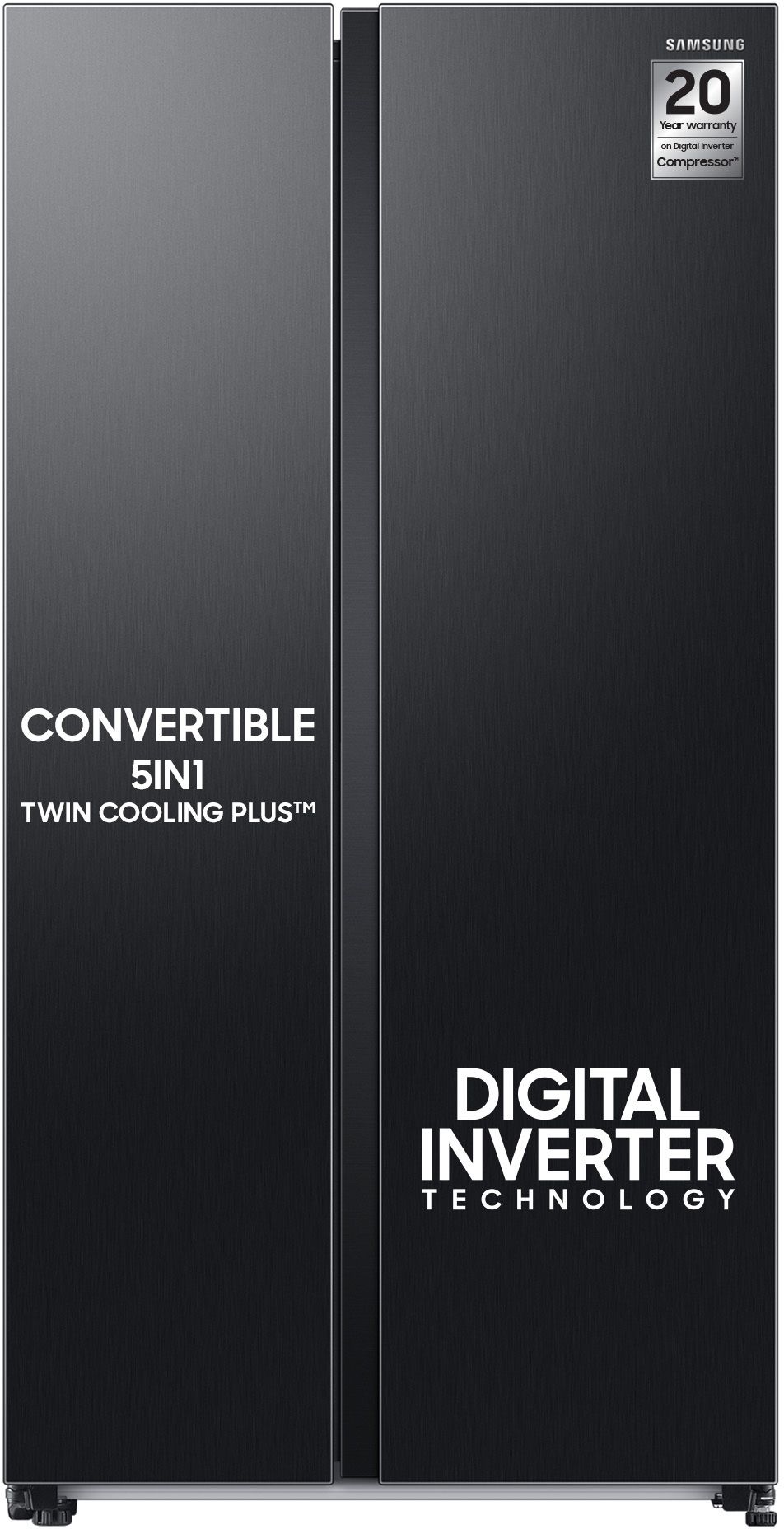 653 L Frost Free Side by Side 3 Star Refrigerator