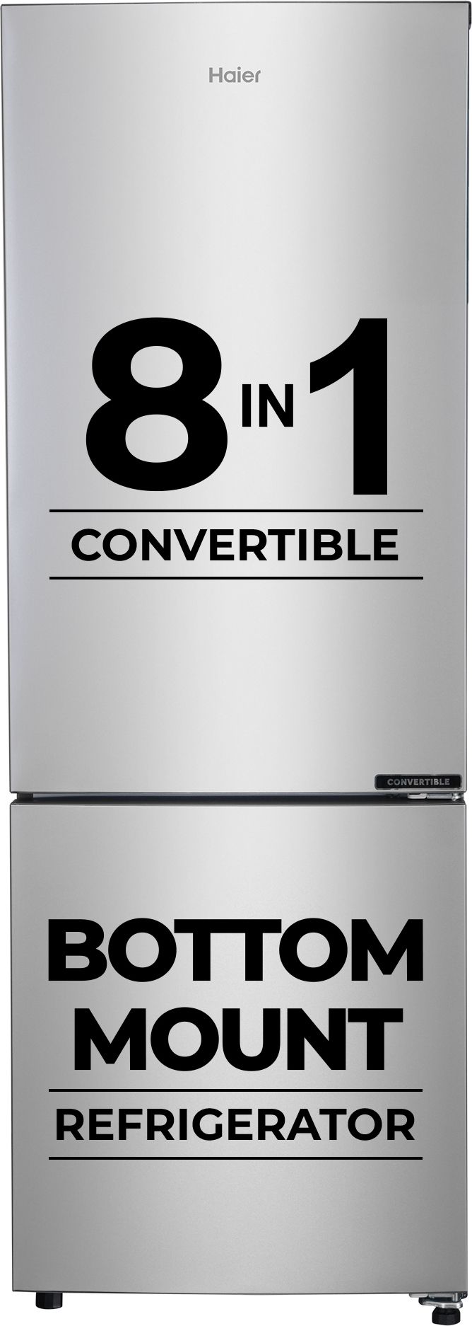 237 L Frost Free Double Door 3 Star Convertible Refrigerator with Convertible 8-in-1Turbo Icing