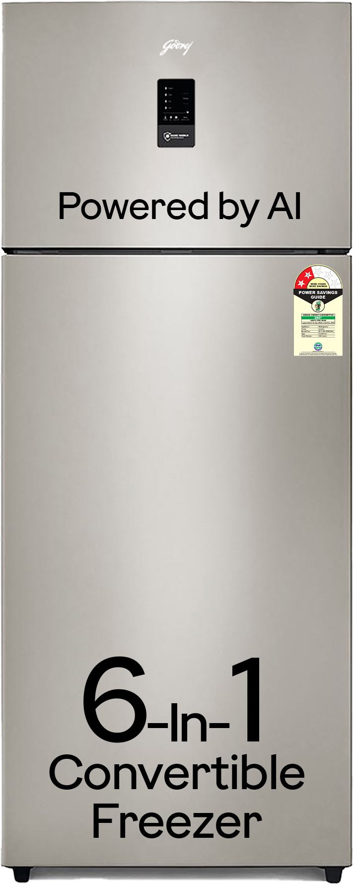 436 L Frost Free Double Door 2 Star Refrigeratorwith AI Tech, Digital Inverter, And 95%+ Food Surface Disinfection-image-27