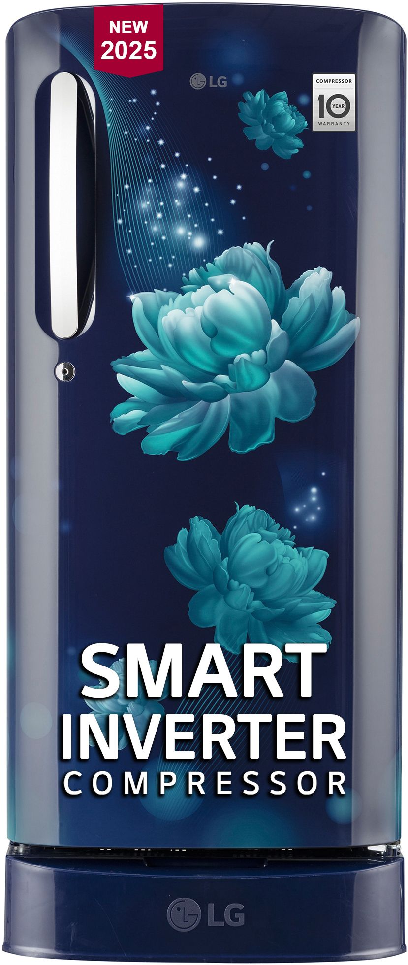 185 L Direct Cool Single Door 5 Star Refrigerator with Base Drawer with Smart Inverter Compressor, Fast Ice Making