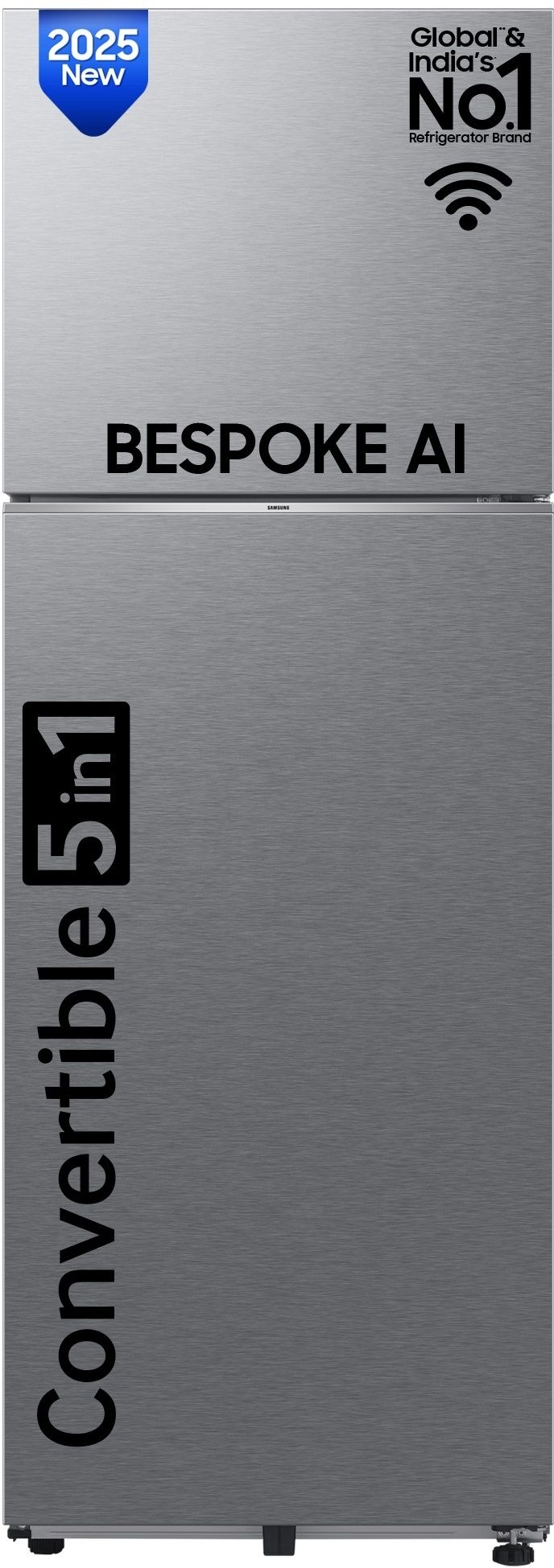 350 L Frost Free Double Door 2 Star Convertible Refrigerator