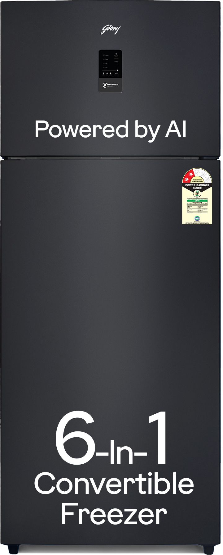 436 L Frost Free Double Door 2 Star Refrigeratorwith AI Tech, Digital Inverter, And 95%+ Food Surface Disinfection-image-26