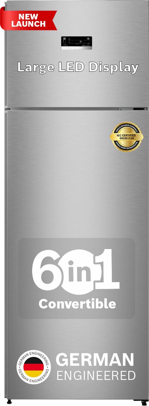 bosch 368 L Frost Free Double Door 2 Star Refrigerator-picture-4
