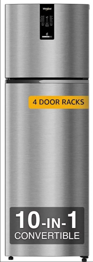308 L Frost Free Double Door Top Mount 2 Star Convertible Refrigerator-image-34