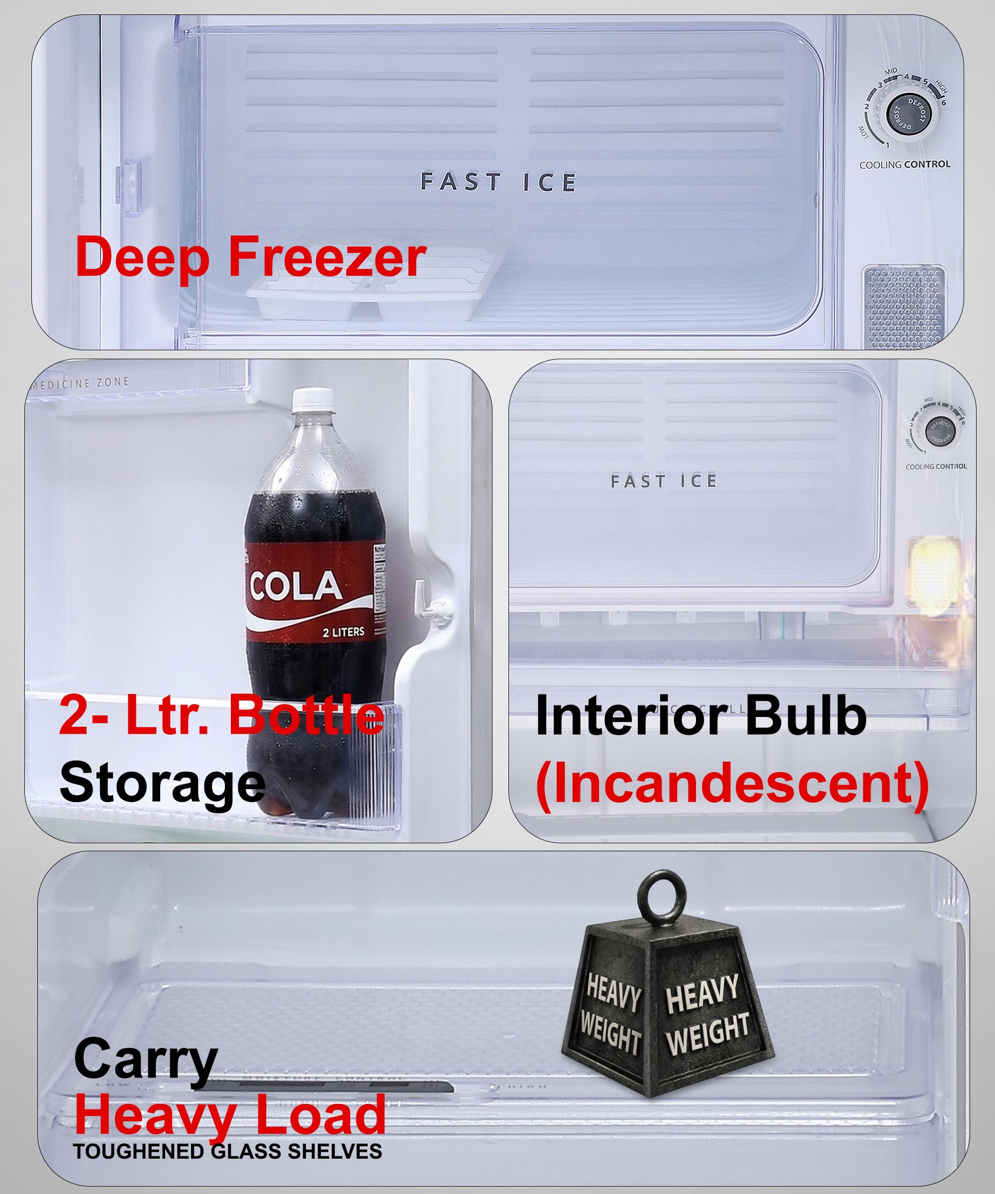 192 L Direct Cool Single Door 3 Star Refrigerator-image-15
