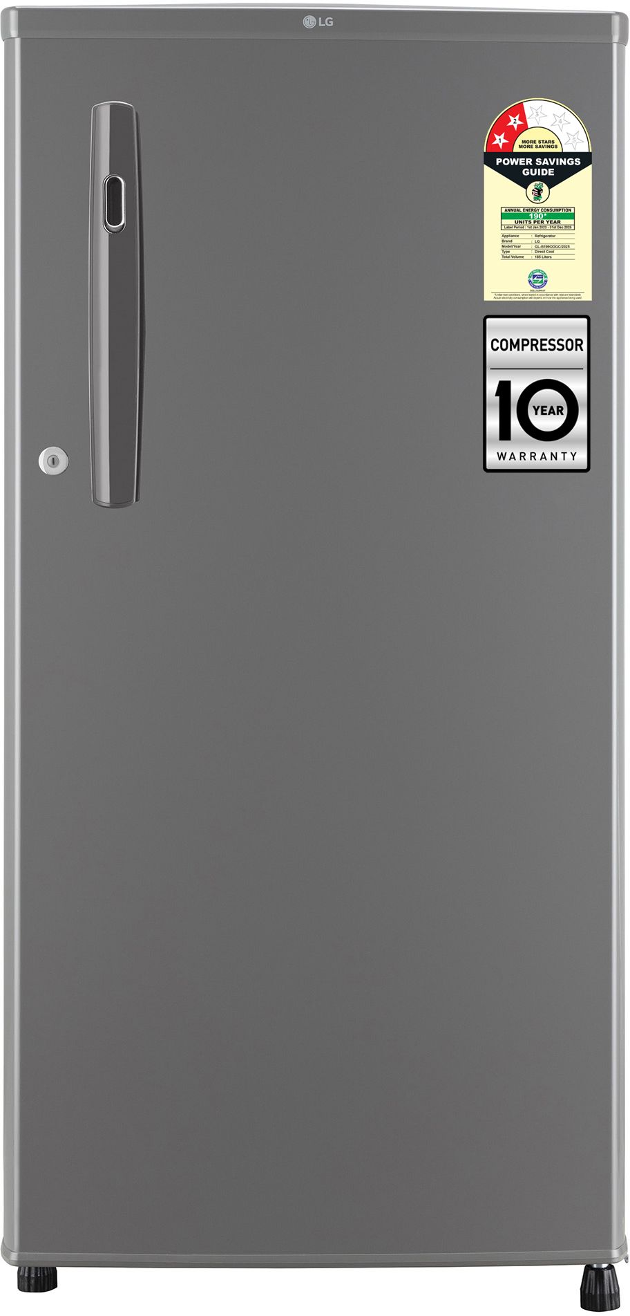 lg 185 L Direct Cool Single Door 2 Star Refrigerator-picture-45