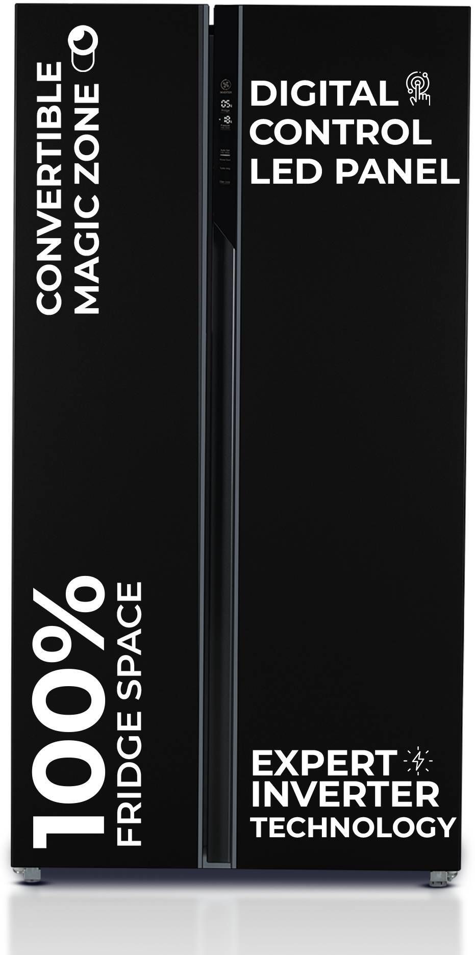 602 L Frost Free Side by Side Convertible Refrigeratorwith 100% Convertible Fridge SpaceDigital Control Panel360 Degree CoolingMagic Convertible ZoneExpert Inverter 2-Door