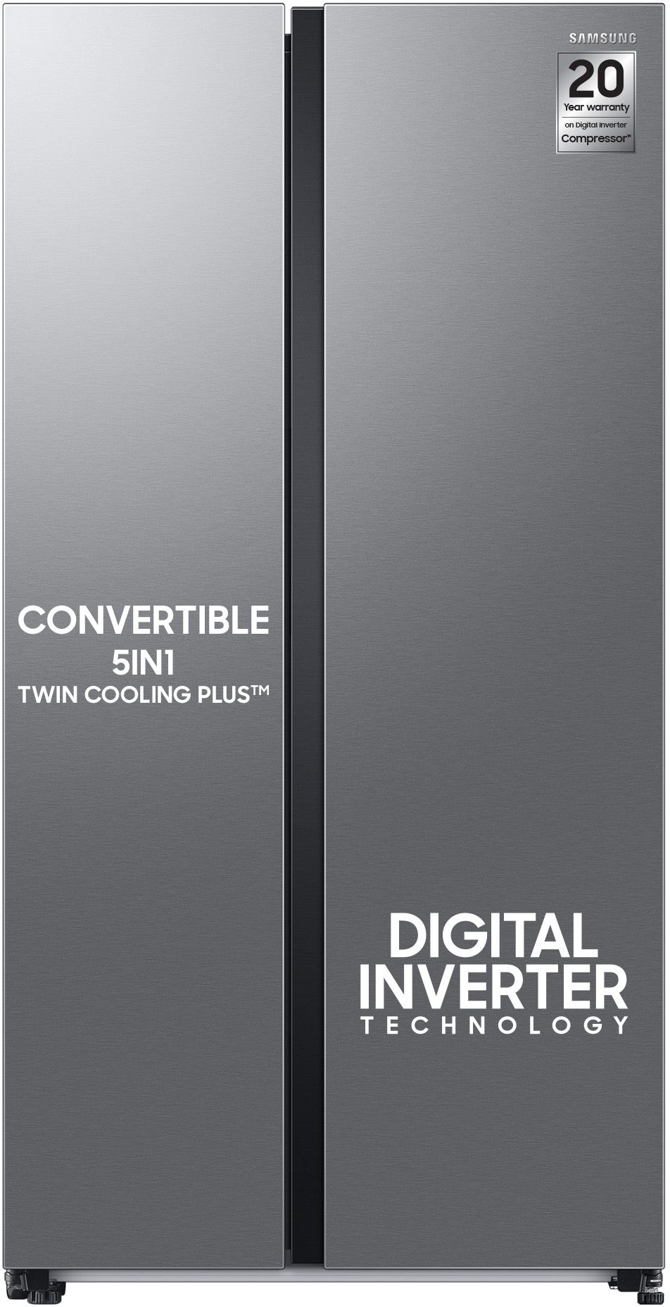 653 L Frost Free Side by Side 3 Star Refrigerator