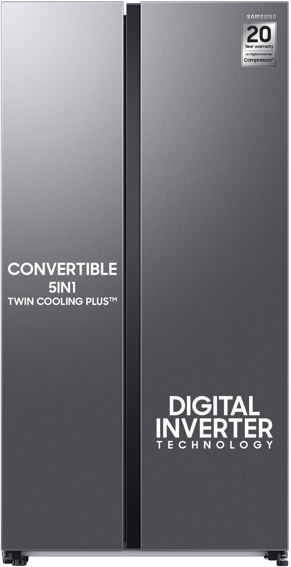 653 L Frost Free Side by Side 3 Star Refrigerator