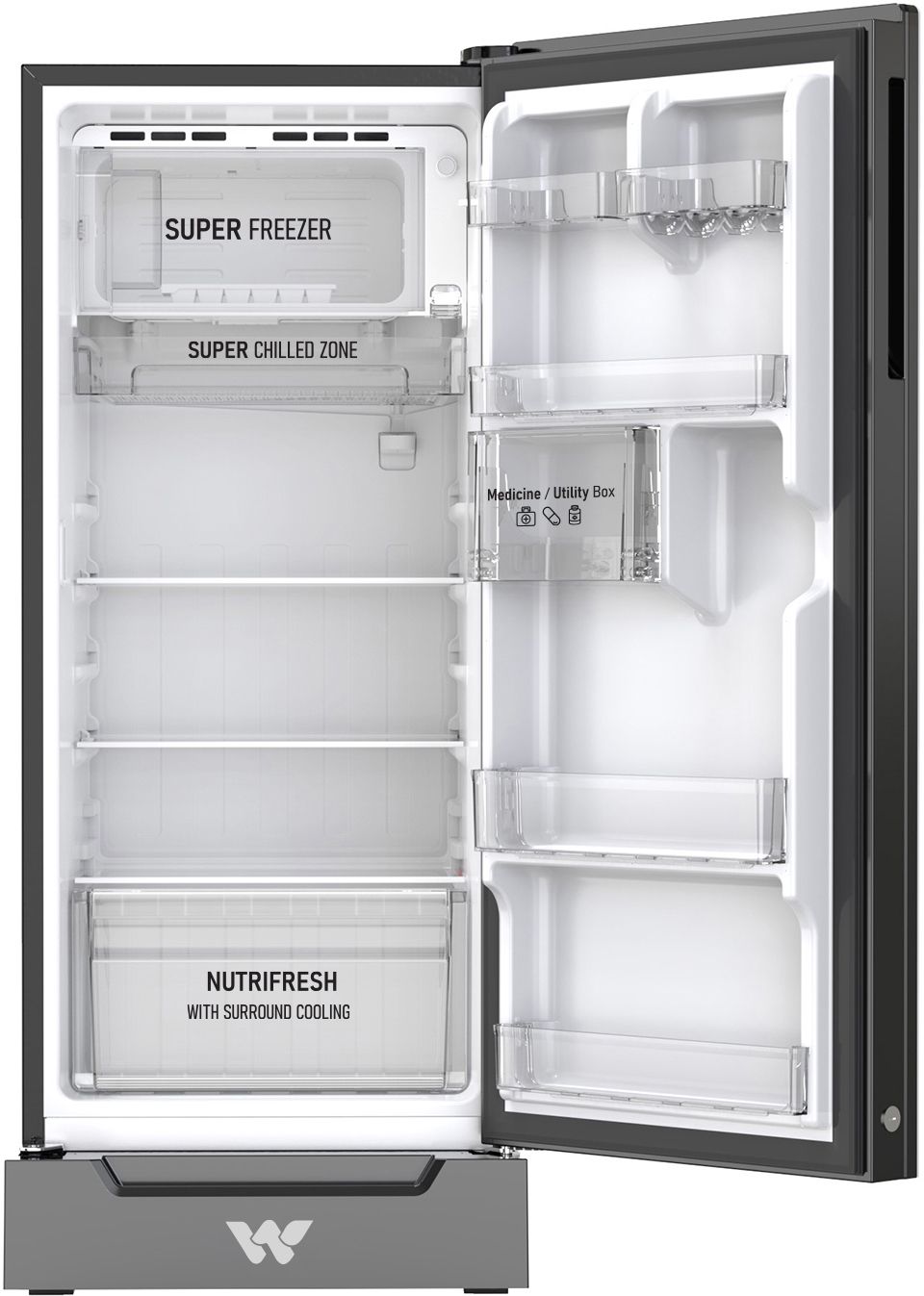 190 L Direct Cool Single Door 5 Star Refrigerator-image-35