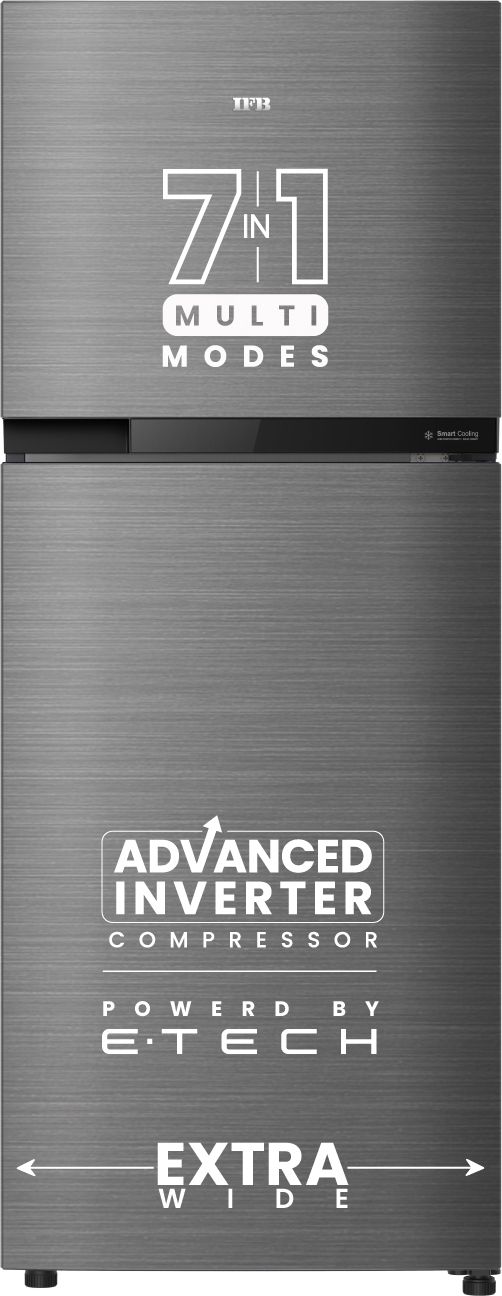 265 L Frost Free Double Door 2 Star Refrigeratorwith 7 in 1 Multi Mode with Advanced Inverter Compressor, 360 Degree Cooling and Extraordinary Space Powered by E-Tech-image-41