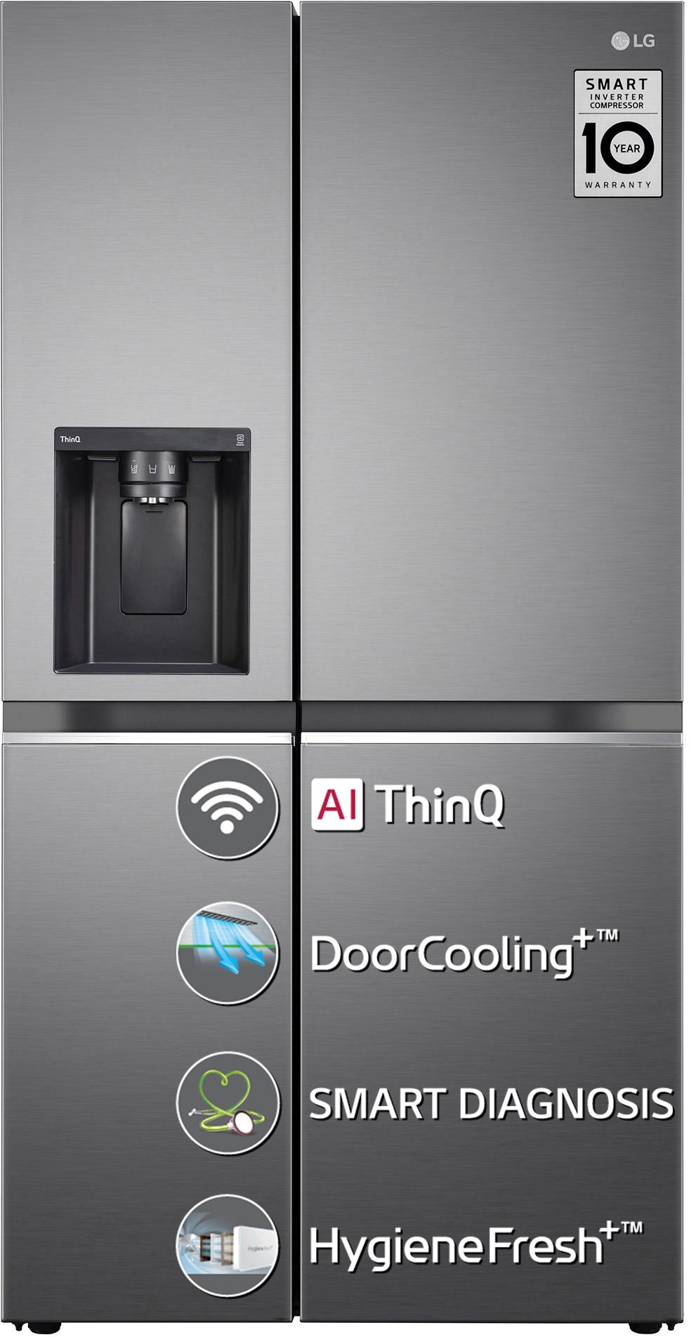 lg 635 L Frost Free Side by Side Refrigeratorwith Smart Inverter Compressor, AI ThinQ (Wi-Fi), Door Cooling+ & Hygiene Fresh+-picture-16