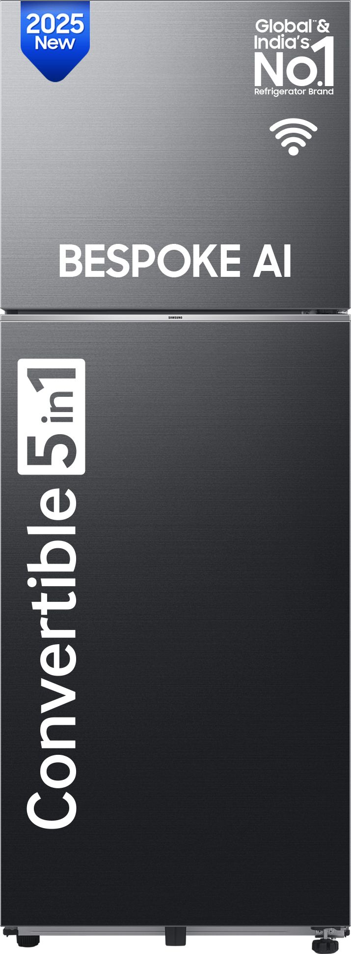 330 L Frost Free Double Door 3 Star Convertible Refrigerator