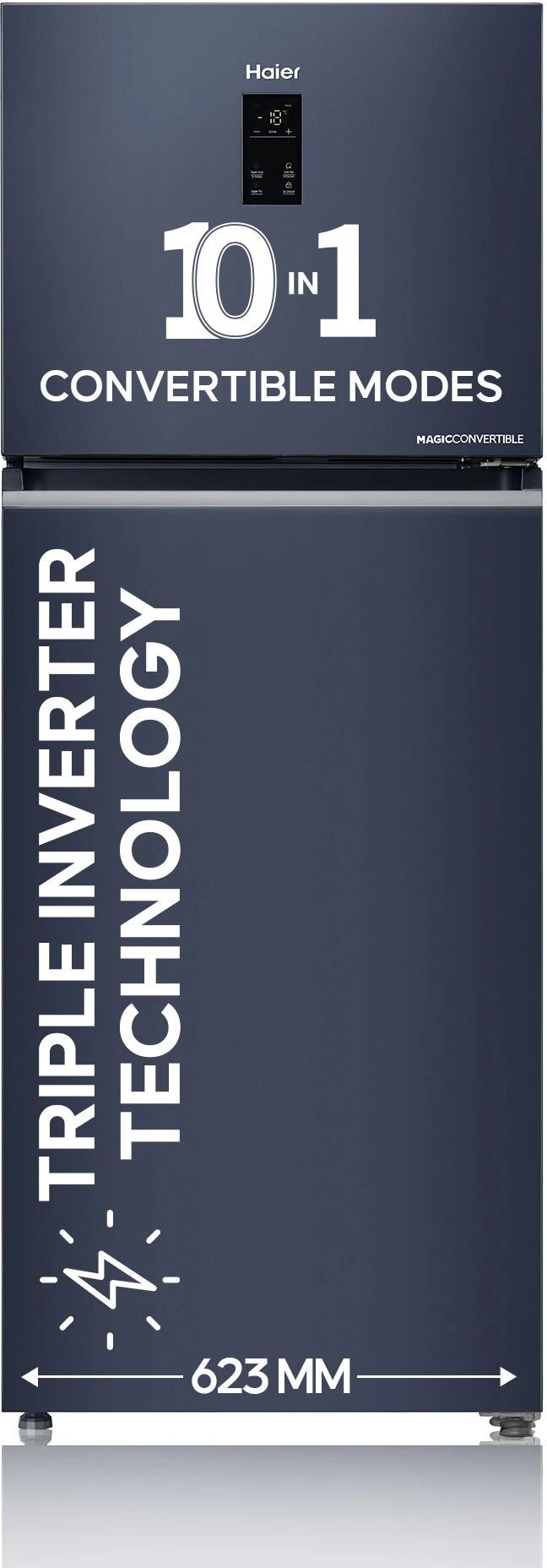 328 L Frost Free Double Door Top Mount 3 Star Convertible Refrigerator