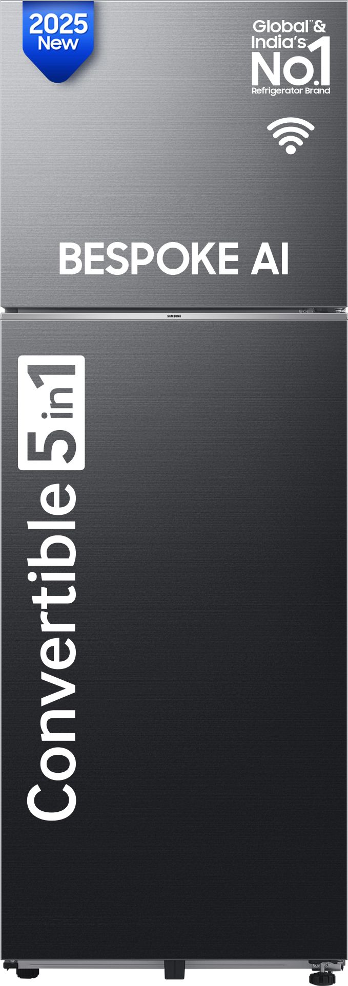 350 L Frost Free Double Door 3 Star Convertible Refrigerator