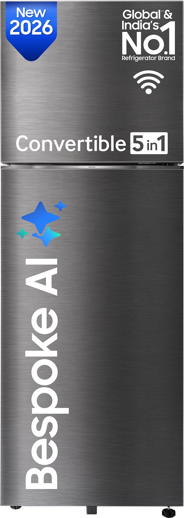 330 L Frost Free Double Door 3 Star Refrigerator-image-22