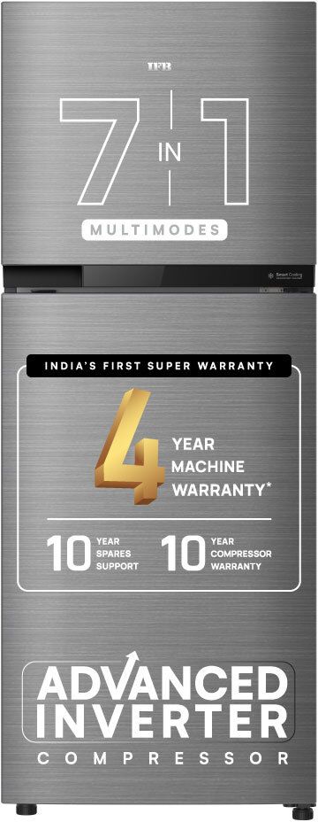 ifb 241 L Frost Free Double Door 2 Star Refrigerator with 7-in-1 Multi Mode, 30 Hrs Cooling Retention, Big Vegetable Box with Humidity Controller (30 Days Fresh), XL Bottle Bin, Advanced Inverter Compressor & 4 Year Super Warranty-picture-32