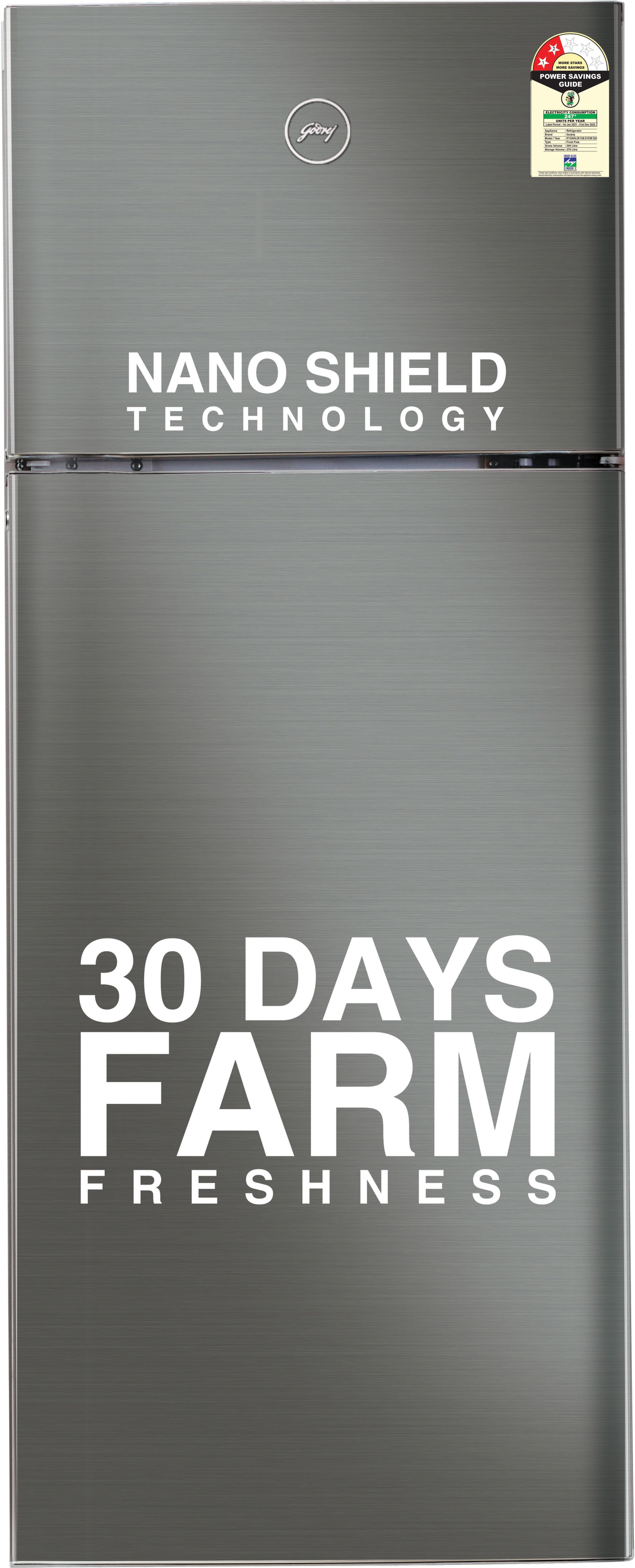 godrej 294 L Frost Free Double Door 2 Star Refrigerator-picture-11