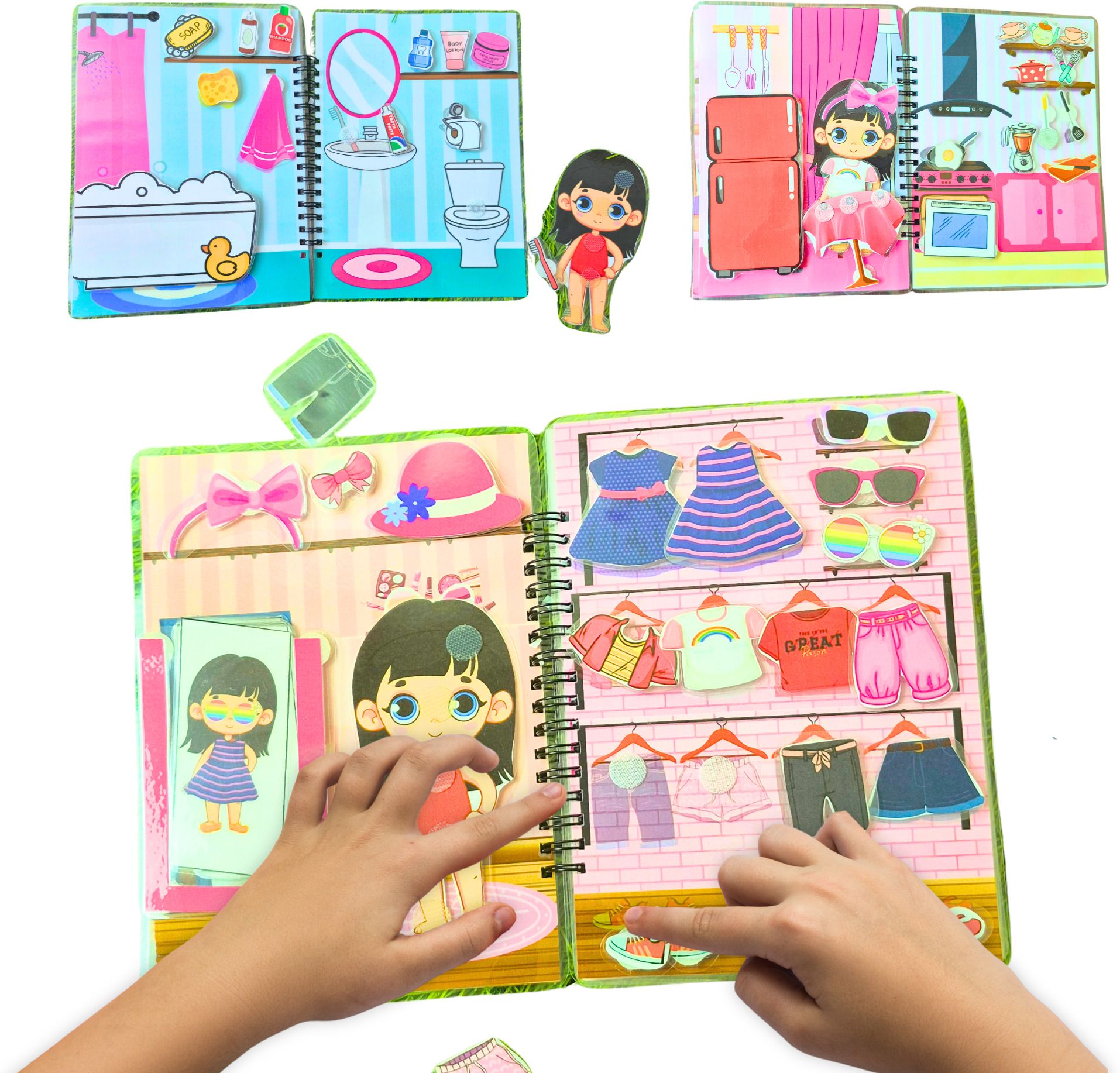 sakuya Princess House Busy Book for Preschool Kids-picture-22