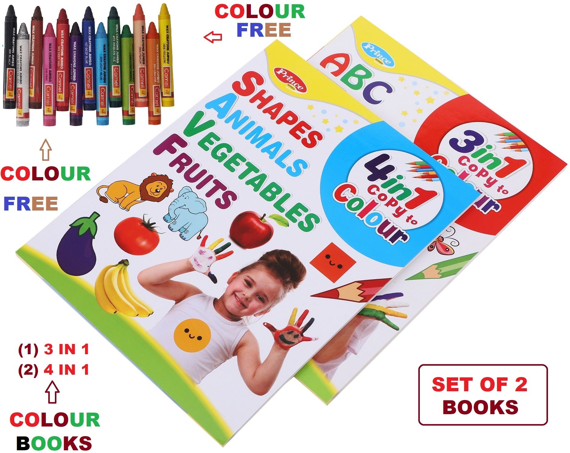 ap sinha Colouring Books Set of 2 Books | Drawing And Colouring Practice Books For Kids-picture-16