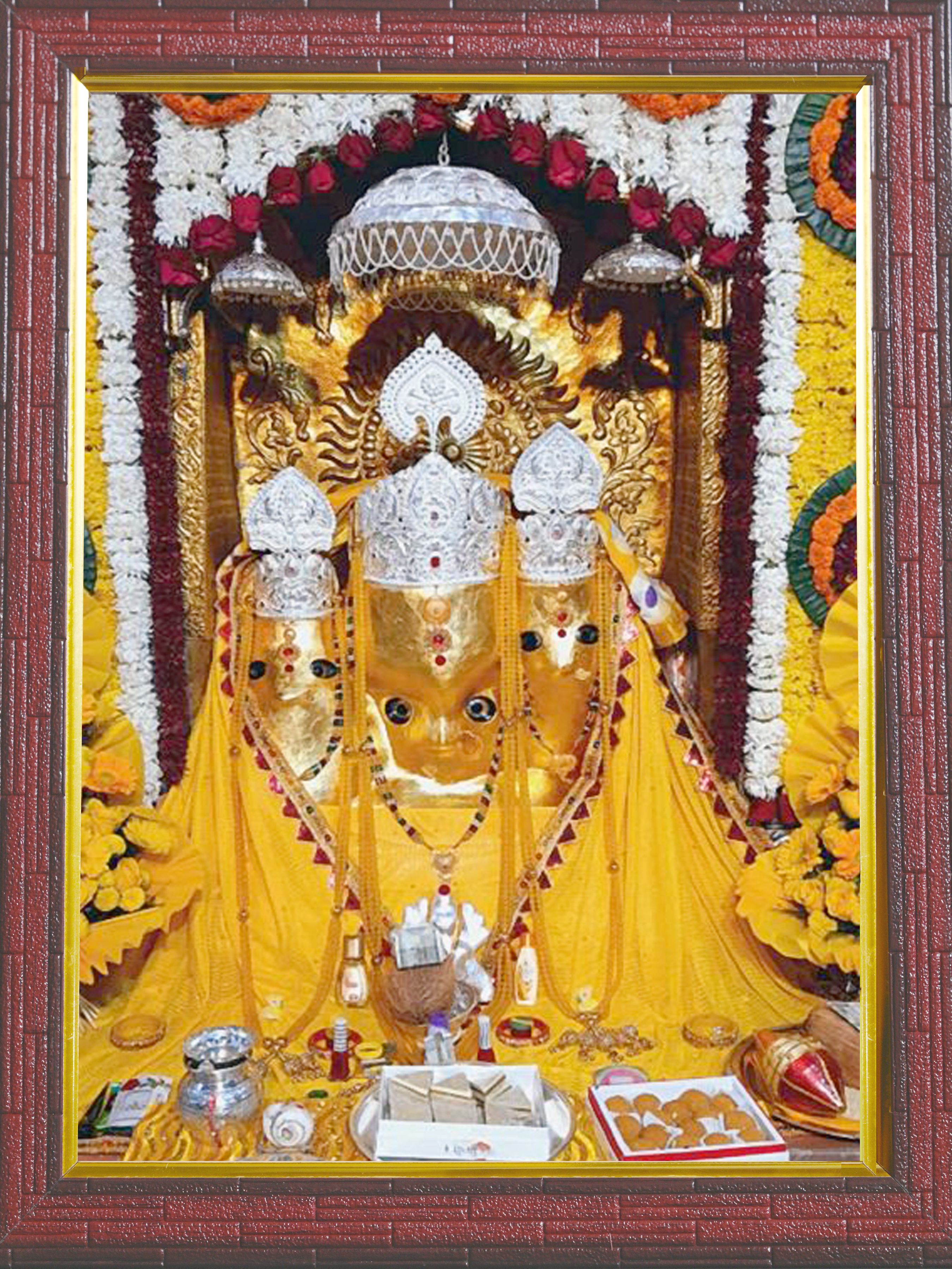 priyangi Goddess Baglamukhi Mata Religious Frame-picture-16