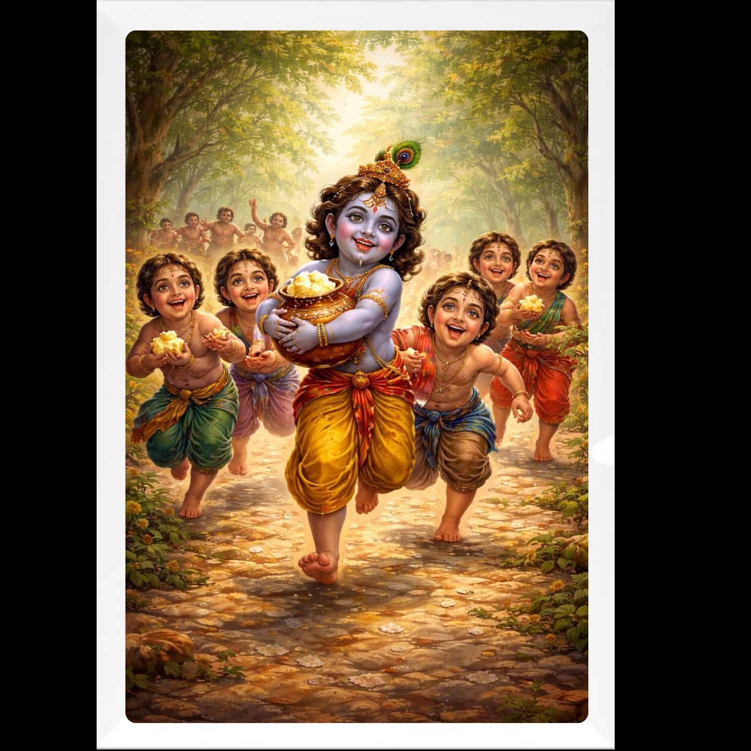 Shri Krishna Religious Photo Frame Religious Frame-image-32