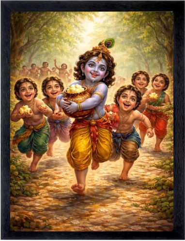 Shri Krishna Religious Photo Frame Religious Frame-image-41