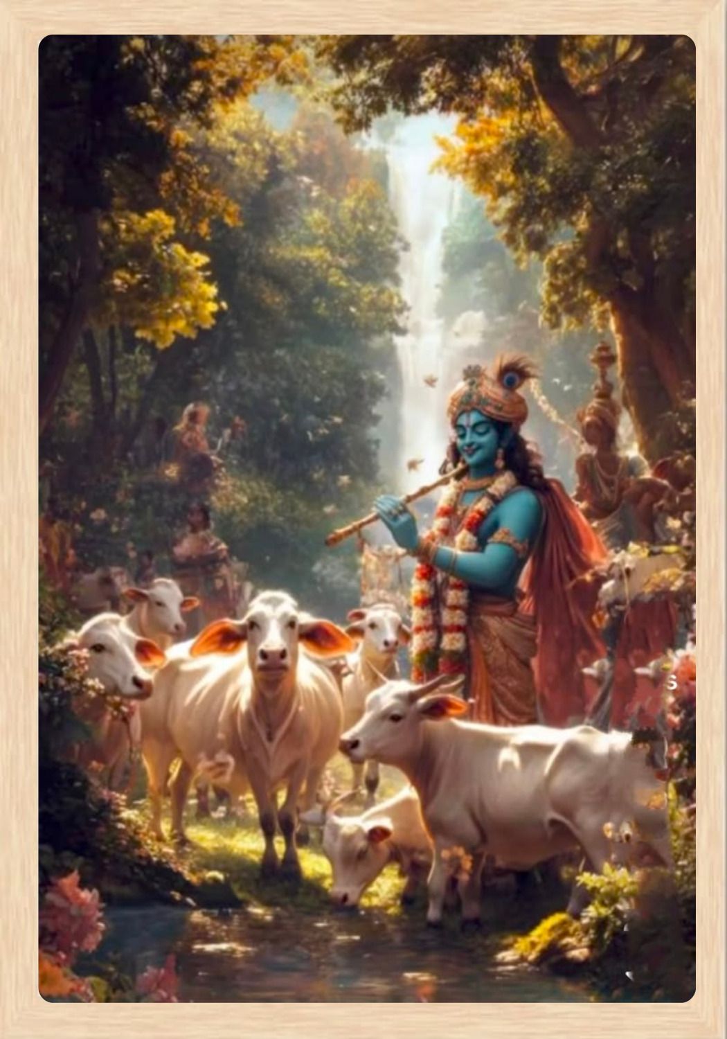 Shri Krishna Religious Photo Frame Religious Frame-image-27