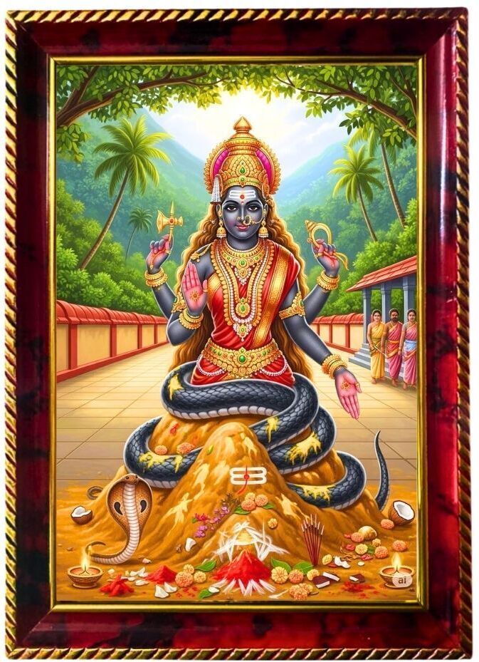 Naga Devi Photo Frame For Wall & Table Religious Frame-image-7