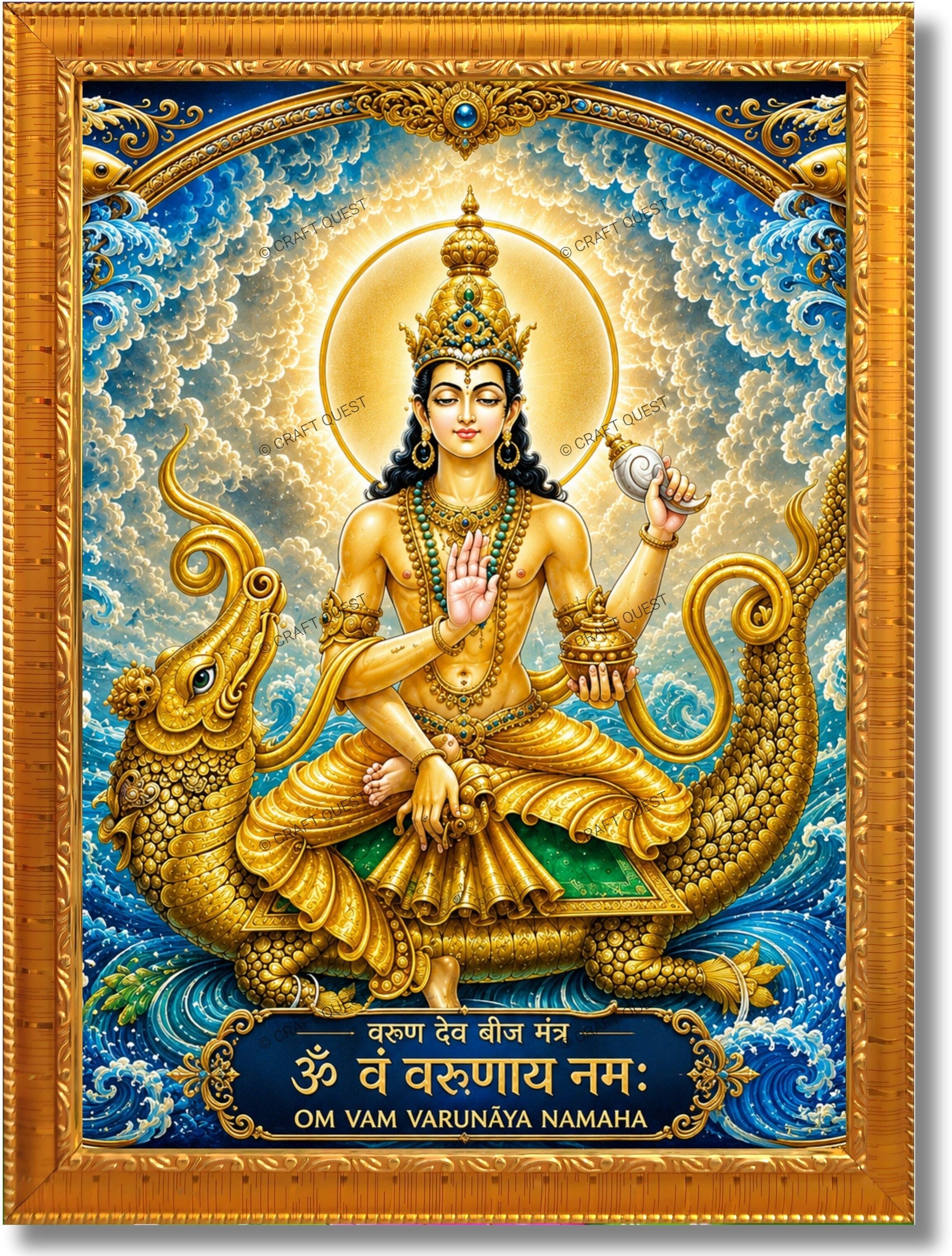 Varun Dev photo frame Religious Frame-image-1
