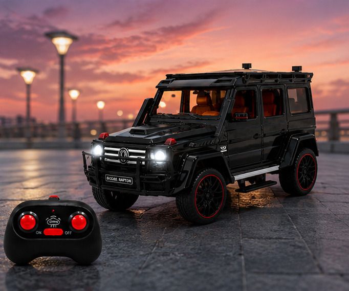 2.4GHz Remote Control G Wagon Drift SUV with LED Lights for Kids & Boys-image-21