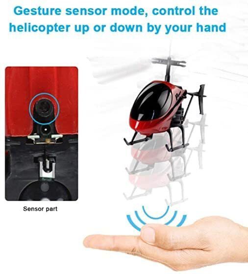 R/C Rechargeable Flying Unbreakable Type 2-in-1 Indoor Outdoor Toys Helicopter-image-34