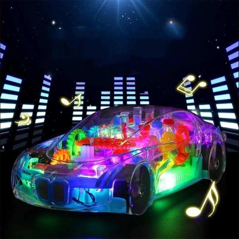 ninjatoy 3D Concept Gear Car Toy, Transparent Car, With 360 Degree Rotation-ZA134-picture-40