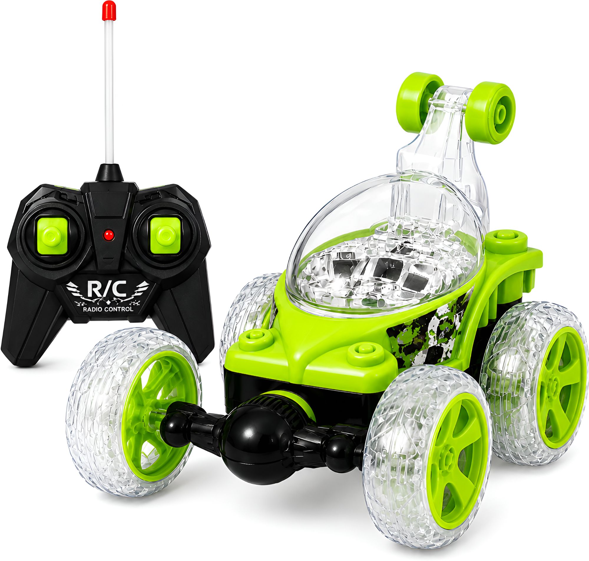 srikash Rechargeable 360° Rotating RC Monster Truck with LED Lights-picture-35