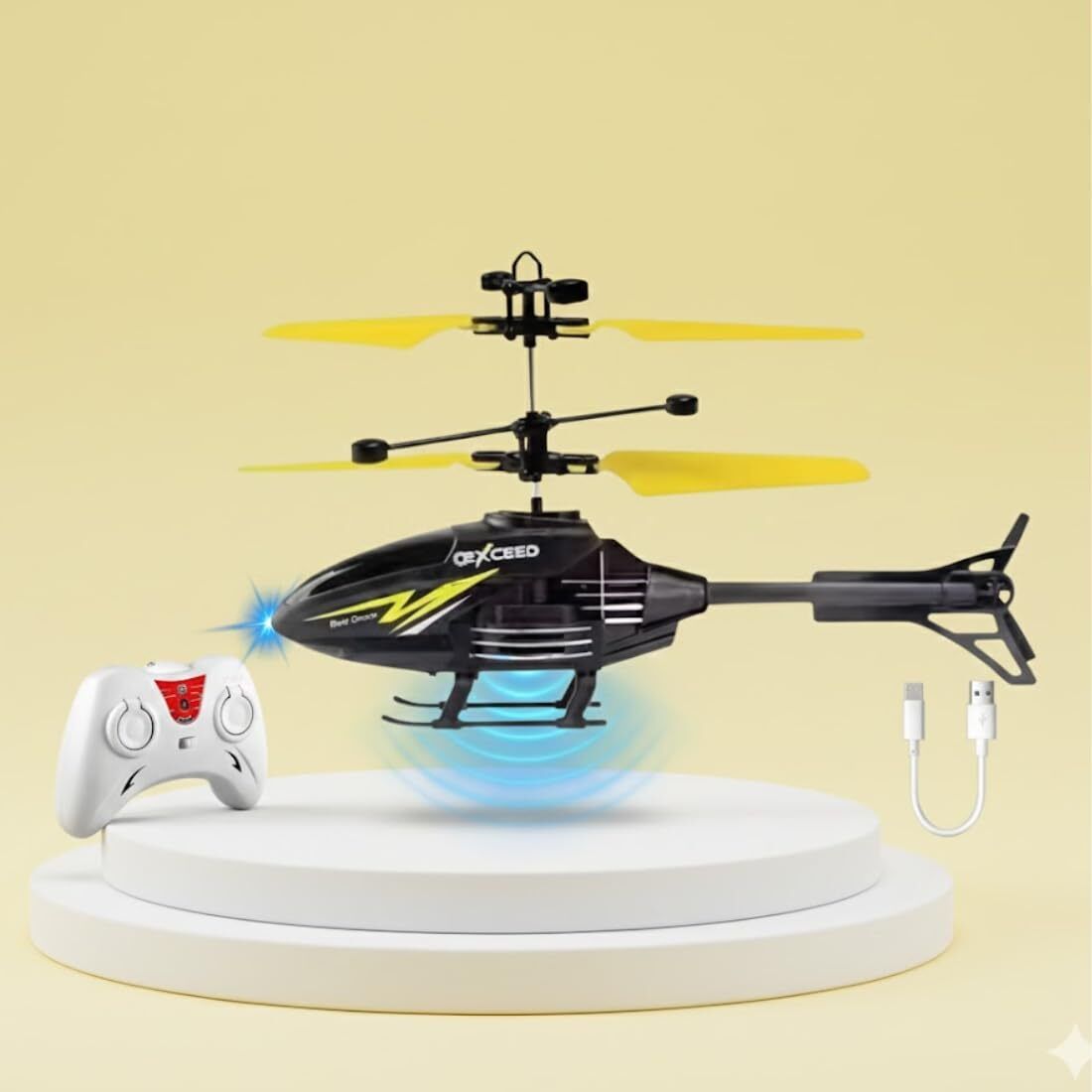 sse Premium Black Remote Control Helicopter with Gravity Sensor-picture-42