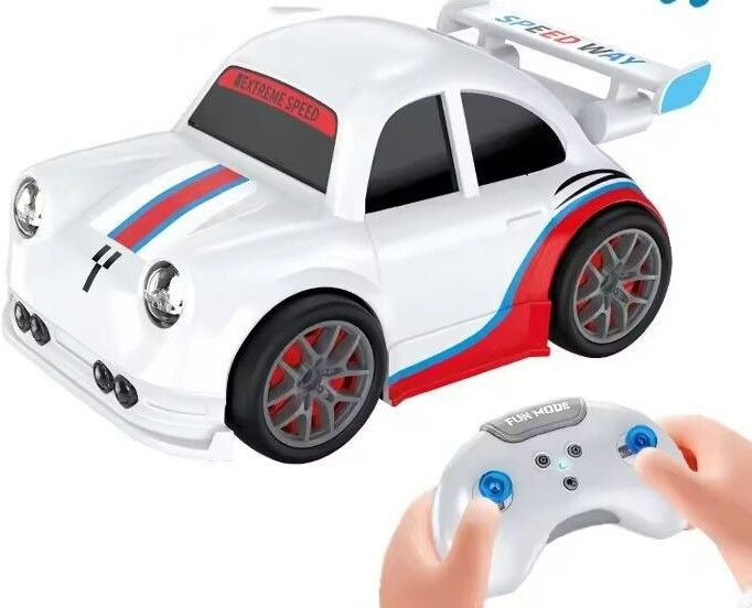 rectitude Mini RC Drift Remote Control Car for Kids, LED Lights, Sound Effects(j)-picture-11