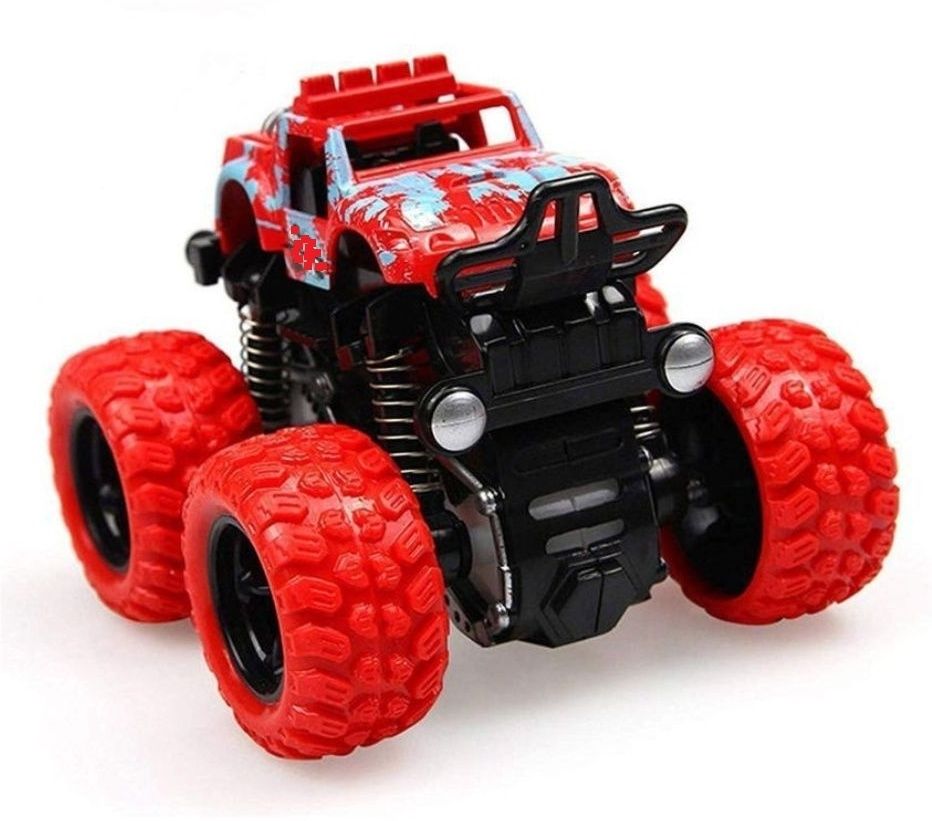 cspark band Mini Monster Truck Friction Powered Cars Toys Push Go Truck ( MultiColor )-picture-45